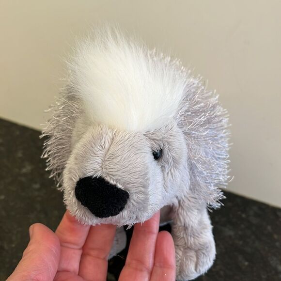 Ganz Plush Porcupine Small Gray White Webkinz Cute Stuffed Animal Fuzzy,… - Picture 4 of 7